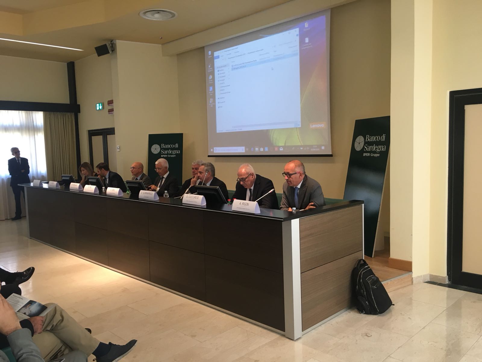 ANTONIO RIGON A CAGLIARI PER LA PRESENTAZIONE DEL NUOVO FONDO DI RICERCA E INNOVAZIONE