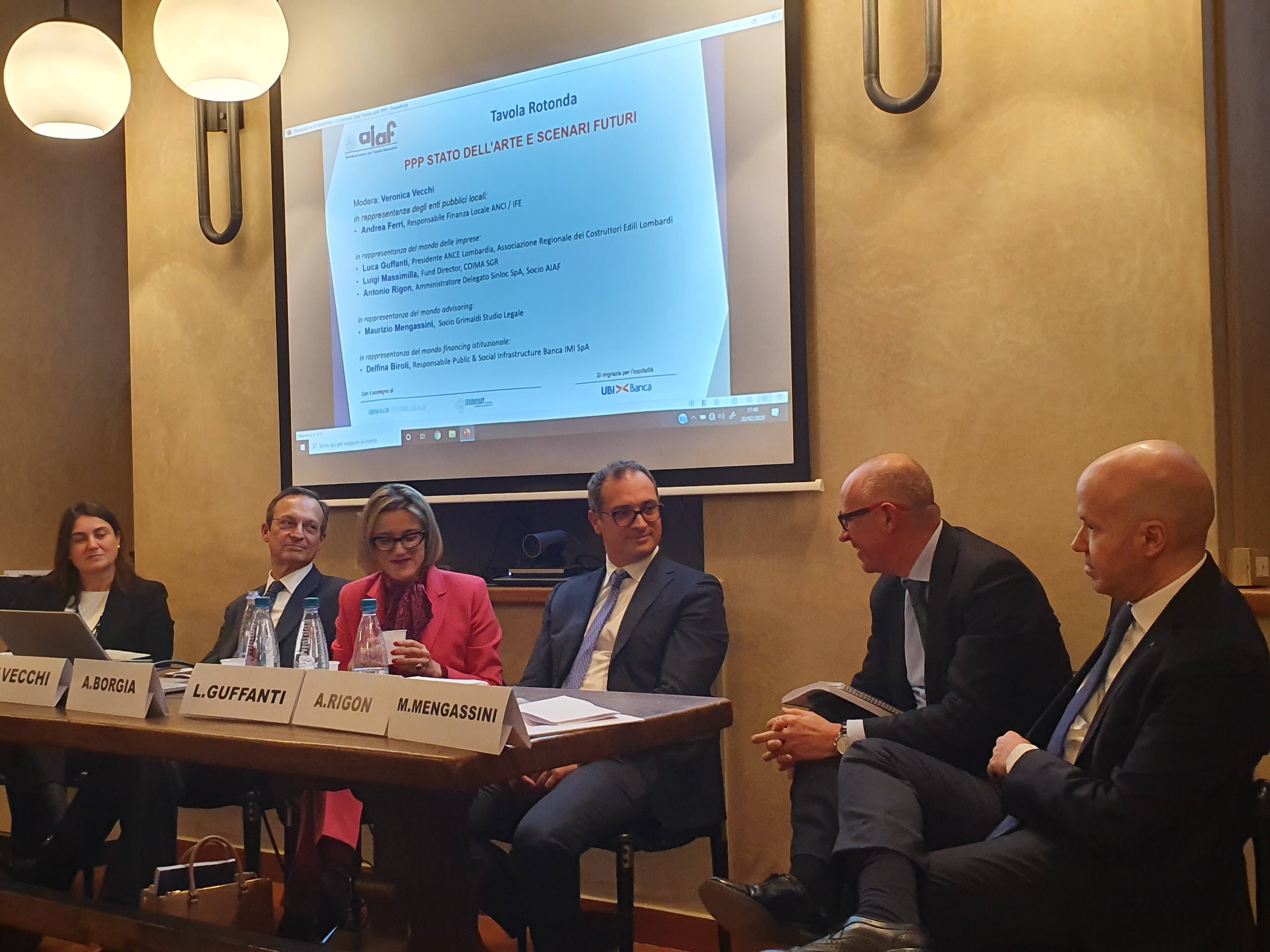 SINLOC INTERVIENE AL CONVEGNO AIAF SUL PPP