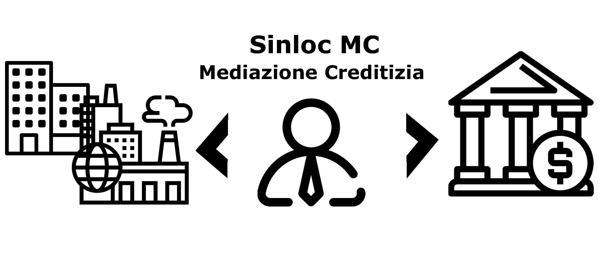 AL VIA SINLOC MC, MEDIAZIONE CREDITIZIA PER I TERRITORI