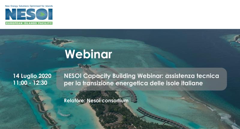 PRIMO WEBINAR ITALIANO NESOI: 14 LUGLIO ORE 11.00